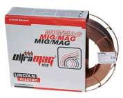 Проволока сварочная омедненная Lincoln Electric ULTRAMAG®  (ф1,0мм; 15кг) 